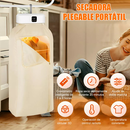 Secadora AirDry Express - Olvídate de la humedad y el mal olor para siempre🔥👕⏱️