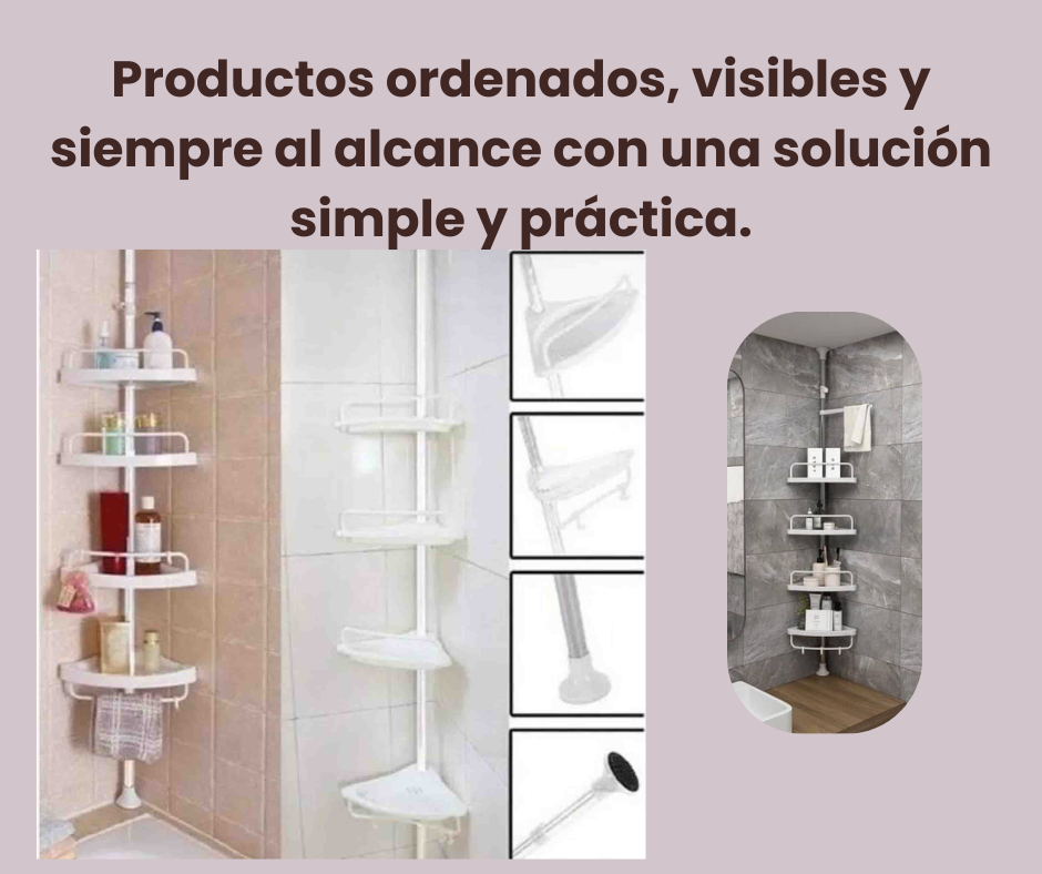 Organizador Smart - La forma mas simple de mantener tu baño ordenado 🛁🚿🧼